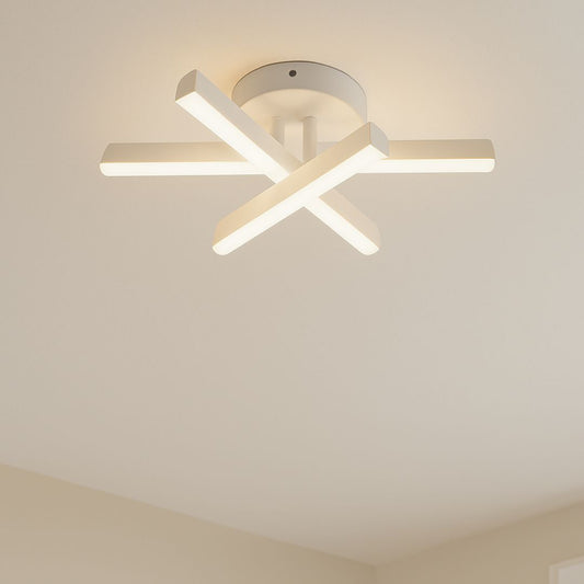 Lustre LED Diego, 26 W, blanc, métal, lumière froide/chaude/neutre