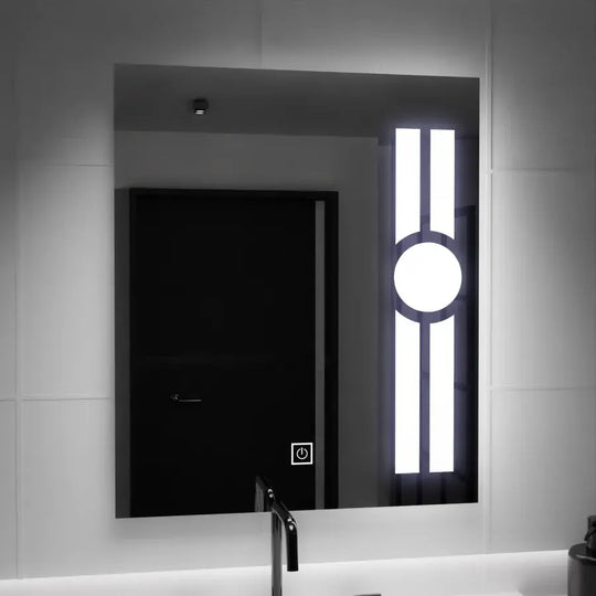 Miroir LED rectangulaire, 60x80cm, Getame Touch Miroir LED simple Default Title Alessandro Design