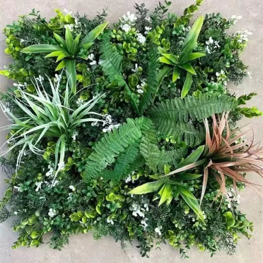 Panneau Artificiel 50x50cm Vert Default Title Alessandro Design