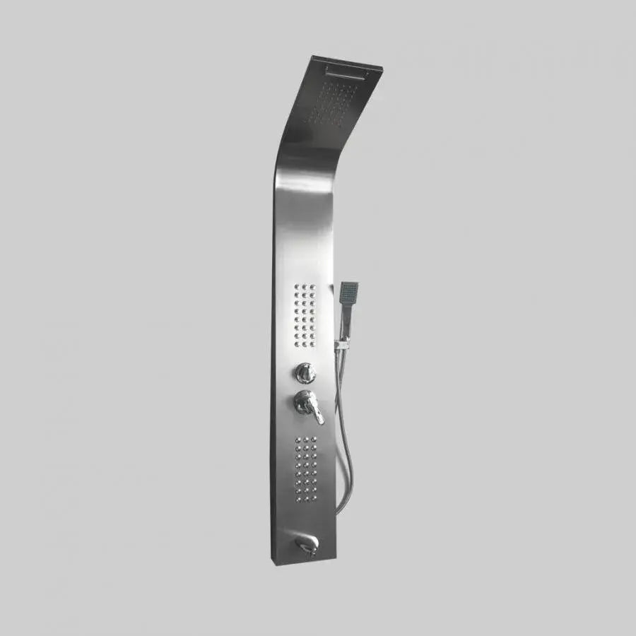 Panneau de douche, Acier inoxydable SUS304, Chrome, LYP/003