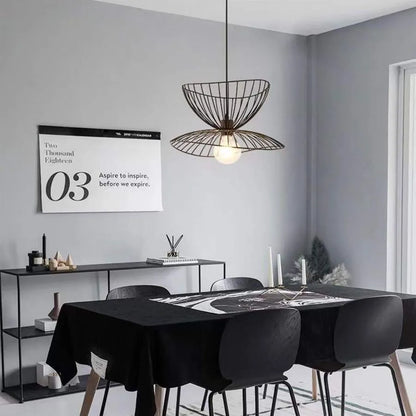 Suspension Egemen 1x E27 Noir