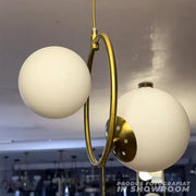 Lustre LOFT Atelier, 2x E27, Or Blanc, Métal, Hauteur Réglable