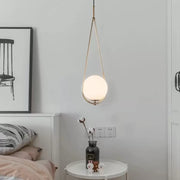 LOFT Haven Lustre, 1x E27, Or Blanc, Métal, Hauteur Réglable