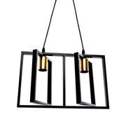 Patrisi suspension 2x E27 Noir