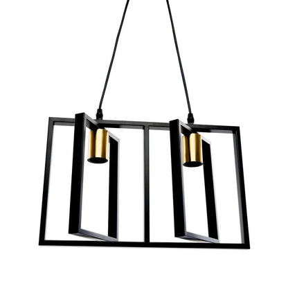 Patrisi suspension 2x E27 Noir