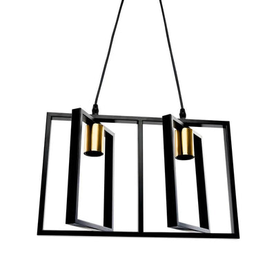 Patrisi suspension 2x E27 Noir
