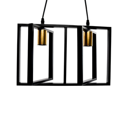 Patrisi suspension 2x E27 Noir