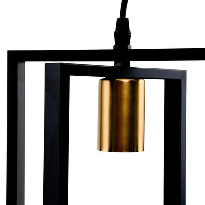 Patrisi suspension 2x E27 Noir