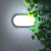 Plafonnier LED FANTAS Ovale 15W 20cm Blanc Extérieur IP65