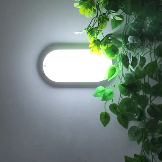 Plafonnier LED FANTAS Ovale 15W 20cm Blanc Extérieur IP65 Titre par défaut Alessandro Design