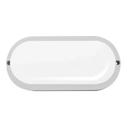 Plafonnier LED FANTAS Ovale 15W 20cm Blanc Extérieur IP65