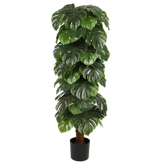 Plante artificielle Monstera deliciosa, sans Pot, 180cm Vert