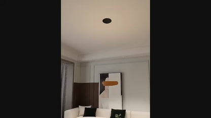 KARINA Lustre LED avec télécommande, 68 W, 10 éléments, lumière chaude/froide/neutre, variable, doré