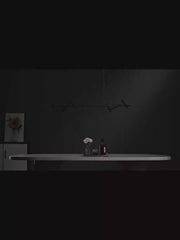 Lustre LED Harman, 23 W, 6 sources, lumière neutre, noir