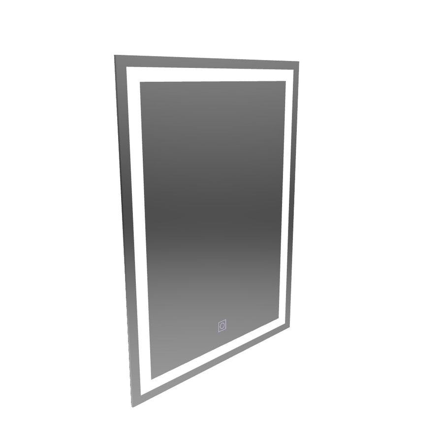 Miroir LED rectangulaire, 60x80cm, FRAME Basic Touch