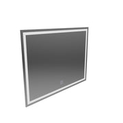 Miroir LED rectangulaire, 80x60cm, FRAME Basic Touch