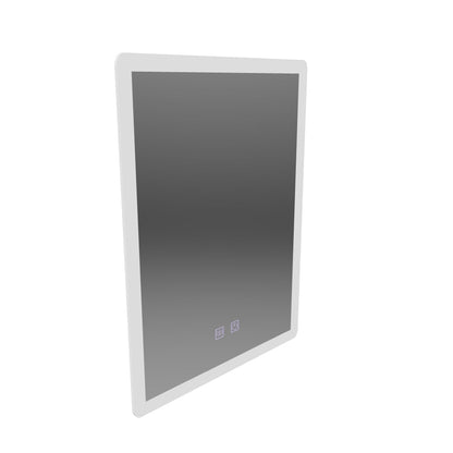 Miroir LED rectangulaire, 45x60cm, Touch VENERA, Système anti-buée, Gradable