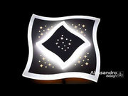 Lustre LED MANDI 20W, Diamètre 20W, Lumière froide, 6000K, Blanc