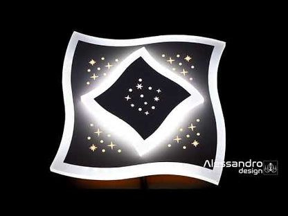 Lustre LED MANDI 20W, Diamètre 20W, Lumière froide, 6000K, Blanc