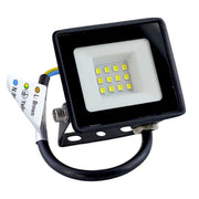 Projecteur LED PE/DMX, IP65, 27W, Noir