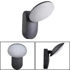 Applique d'extérieur LED 10W, AX165, Lumière Chaude 3000K, Noir