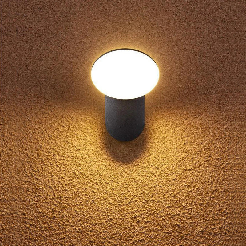 Applique d'extérieur LED 10W, AX165, Lumière Chaude 3000K, Noir