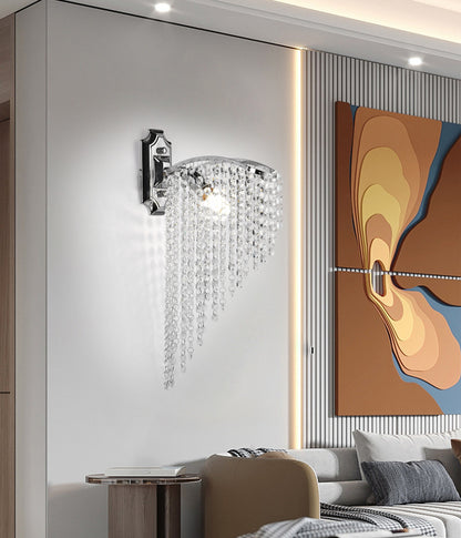 Lampe Cristal Sérénité 1x E27 Argent