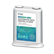 Lot de 100 cure-dents avec fil dentaire avec boîte jetable