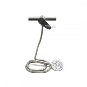 Ensemble batterie et tuyau, acier inoxydable SUS304, finition satinée, LY011