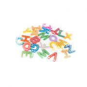 Ensemble de lettres magnétiques multicolores, 26 pièces, PJ02