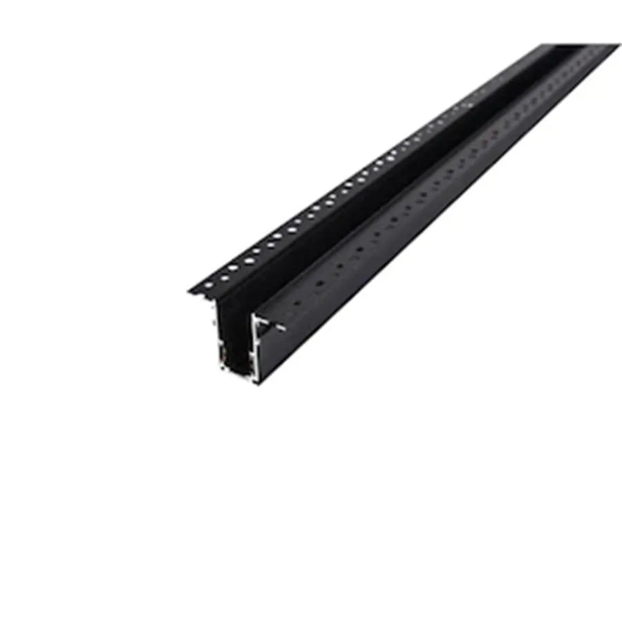 Rail encastrable pour projecteurs magnétiques, 1 m, LED noir Produits Default Title Alessandro Design