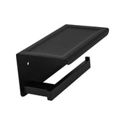 Porte-Papier Hygiénique avec Support de Téléphone/Parfum Noir GJ610