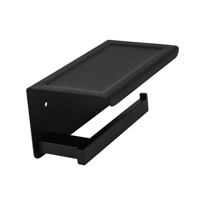 Porte-Papier Hygiénique avec Support de Téléphone/Parfum Noir GJ610