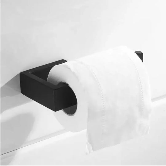 Porte-Papier Hygiénique Noir GJ644 Porte-Papier Hygiénique Default Title Alessandro Design