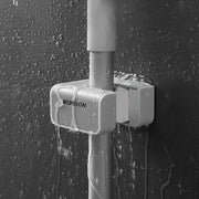 Support multifonctionnel, gris, autocollant