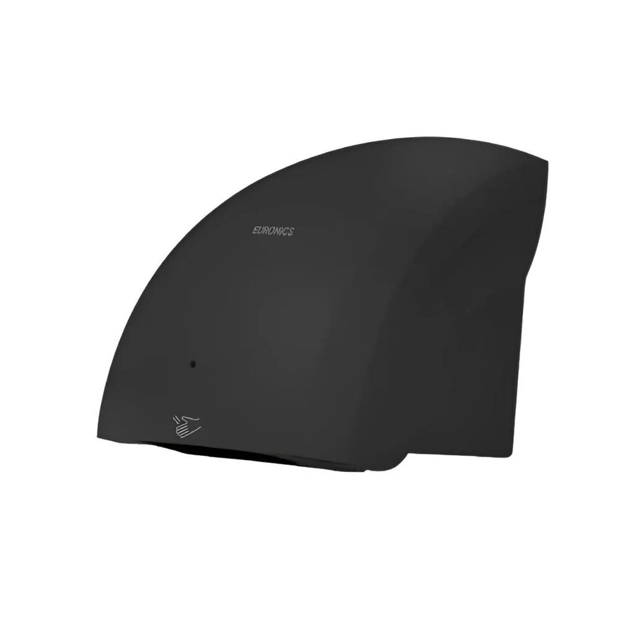 Sèche-mains avec capteur, 1800W, ABS, Noir