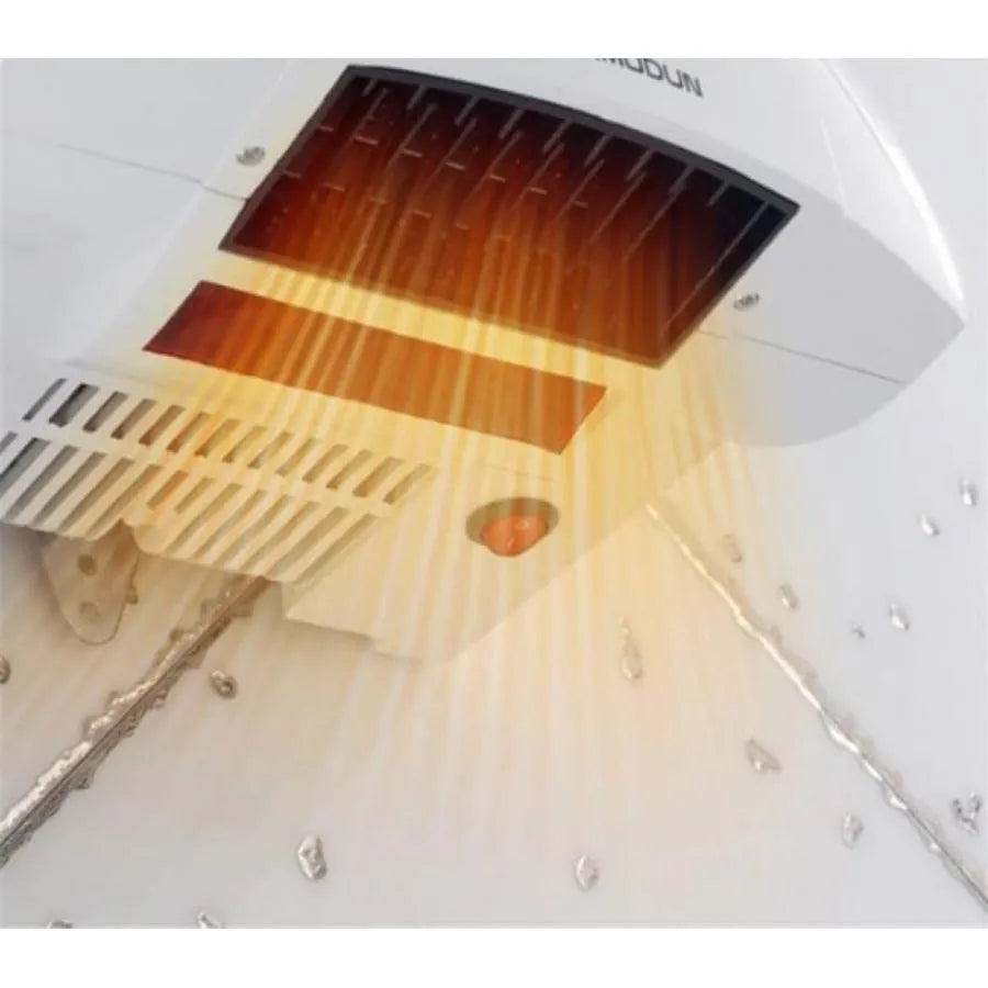 Sèche-mains avec capteur, 1800W, ABS, Noir