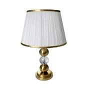 Lampe Eliel 1x E27 Or Blanc