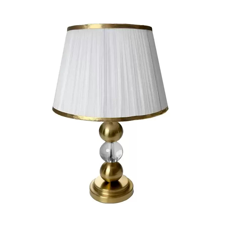 Lampe Eliel 1x E27 Or Blanc