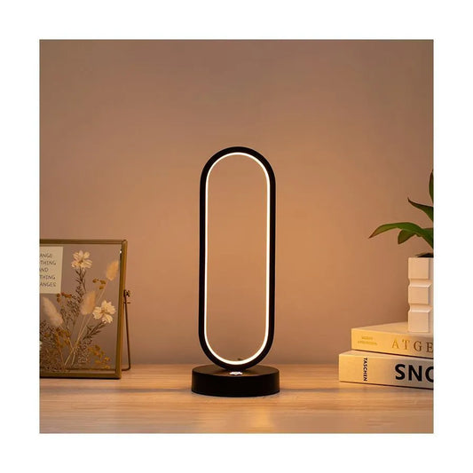 Veioza LED Creatoris, 30 W, lumière froide/chaude/neutre, métal et acrylique, noir