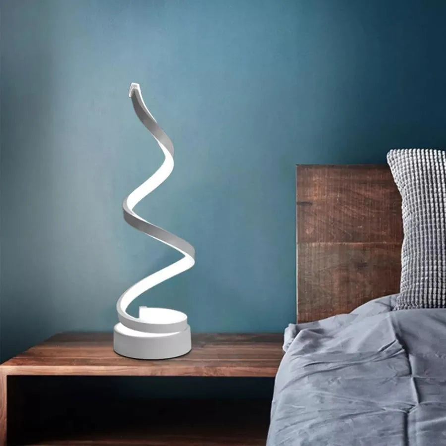 Lampe LED Genom, 24W, Lumière Froide/Chaude/Neutre, Plastique et Métal, Blanc