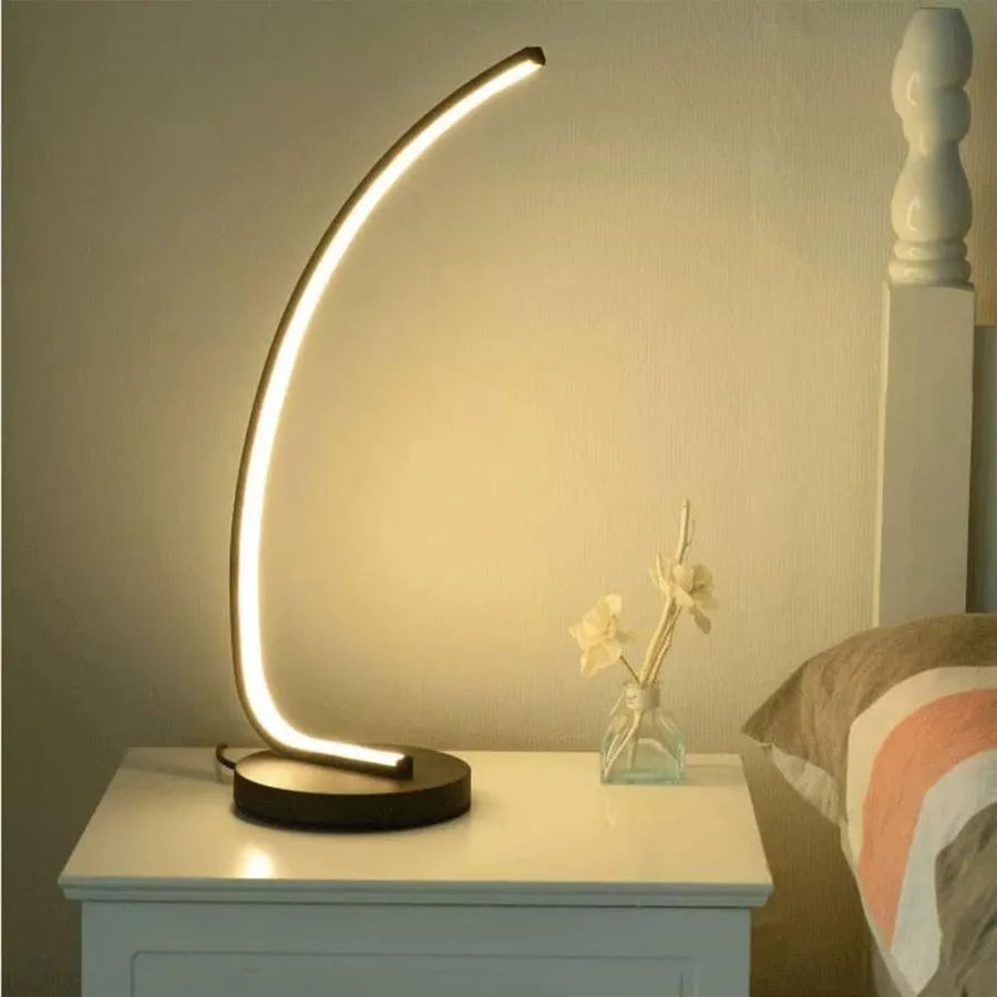 Lampe LED Nemesis, 14W, Lumière Froide/Chaude/Neutre, Métal et Acrylique, Noir