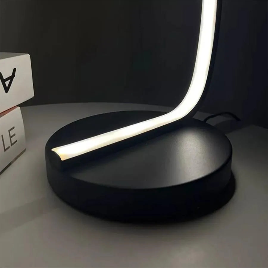 Lampe LED Nemesis, 14W, Lumière Froide/Chaude/Neutre, Métal et Acrylique, Noir