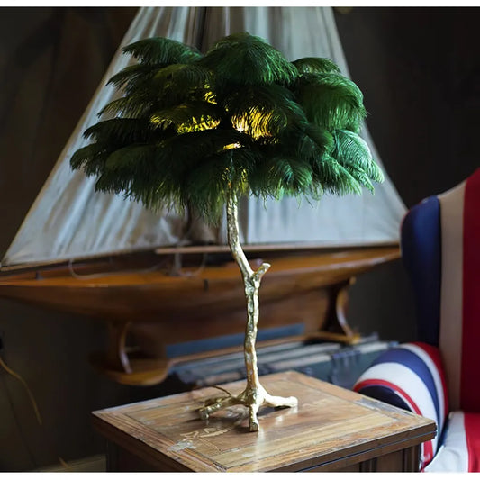 Pene Karlita 1XE27 Piédestal vert foncé