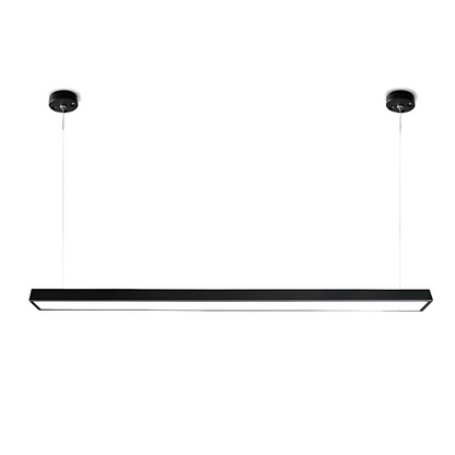 Lustre suspendu LED DARIN, 120cm, 23W, Hauteur réglable, Lumière froide, Noir