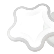 Lustre LED STELARIUM 22W, 3 Étoiles, Lumière froide, Blanc