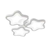 Lustre LED STELARIUM 22W, 3 Étoiles, Lumière froide, Blanc