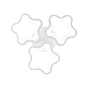 Lustre LED STELARIUM 22W, 3 Étoiles, Lumière froide, Blanc